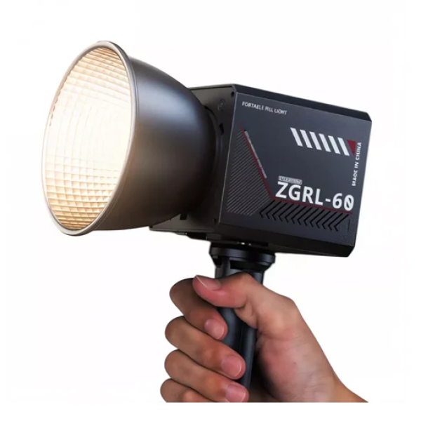 Επαγγελματικό φωτιστικό φωτογράφισης LED 60W ZGRL-60 μαύρο