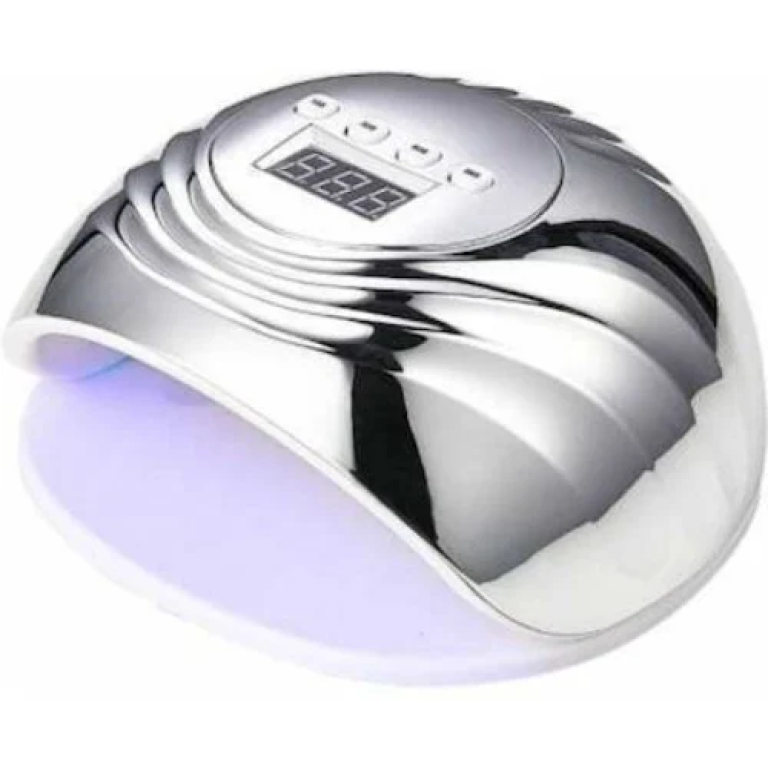 Επαγγελματικό Φουρνάκι Νυχιών 86W UV/LED F8 Ασημί