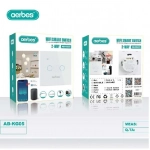 Έξυπνος Διακόπτης Wifi με εφαρμογή Smart Life Aerbes AB-KG05
