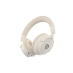 F87 Ασύρματα Ακουστικά Κεφαλής Bluetooth v.5.3 με Μικρόφωνο Μπεζ