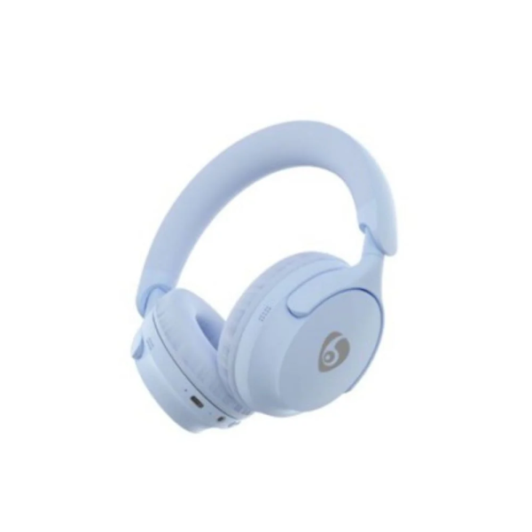 F87 Ασύρματα Ακουστικά Κεφαλής Bluetooth v.5.3 με Μικρόφωνο Μπλε