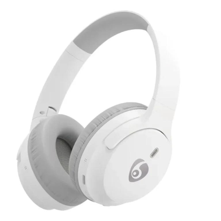 F87 Ασύρματα Ακουστικά Κεφαλής Bluetooth v.5.3 με Μικρόφωνο Λευκό