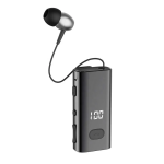 F908 Ακουστικό Bluetooth In Ear Πέτου Black