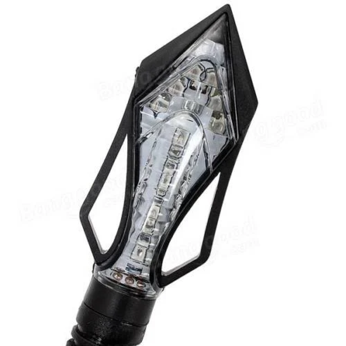 Φλας Μοτοσυκλέτας Universal με 13 smd LED Κίτρινα Σετ 2 τμχ