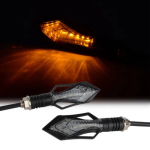 Φλας Μοτοσυκλέτας Universal με 13 smd LED Κίτρινα Σετ 2 τμχ