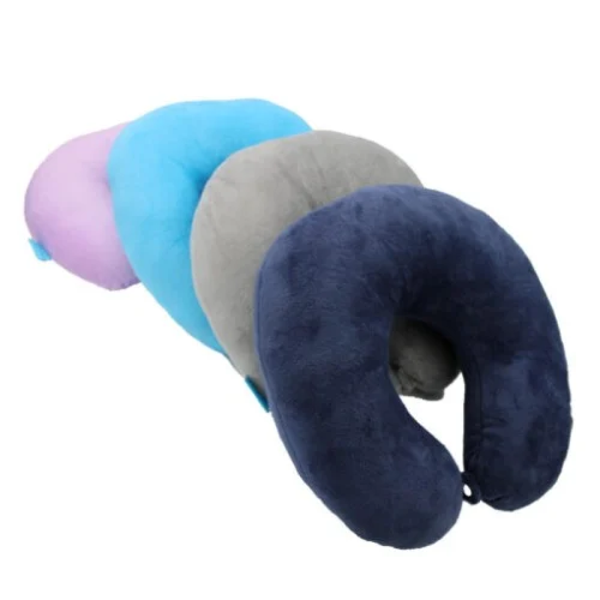 Φουσκωτό Μαξιλάρι Αυχένα Ταξιδίου Memory Foam 2802720 Μπλε