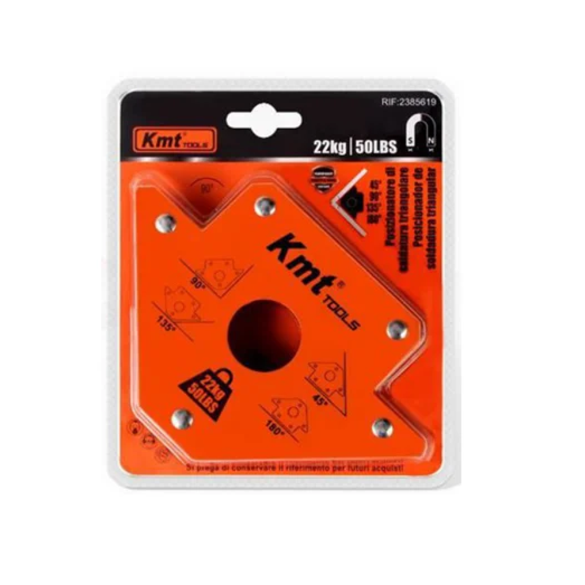 Γωνία συγκόλλησης 105x145mm πορτοκαλί 2385619 - Image 2