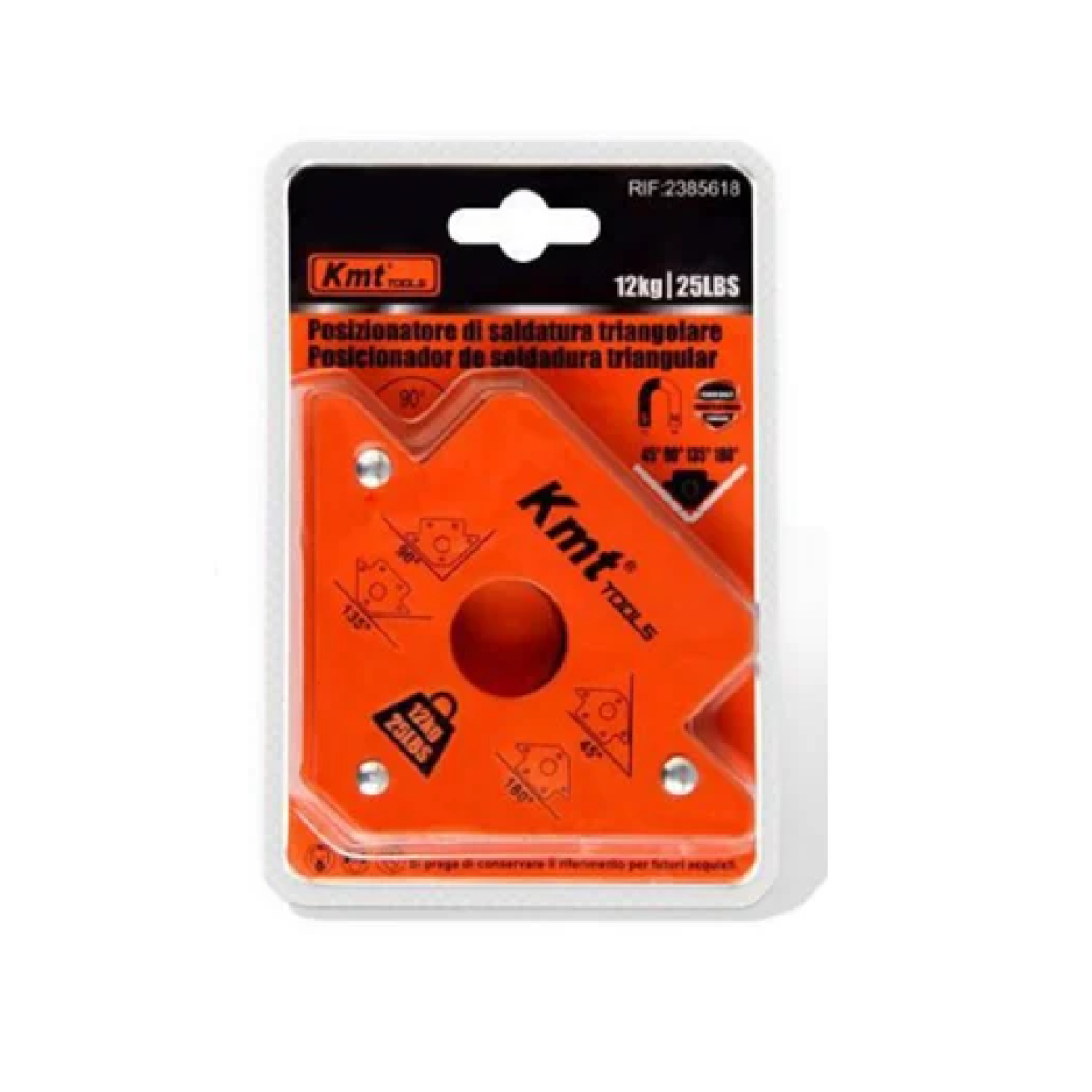 Γωνία συγκόλλησης 83x120mm πορτοκαλί 2385618 - Image 2