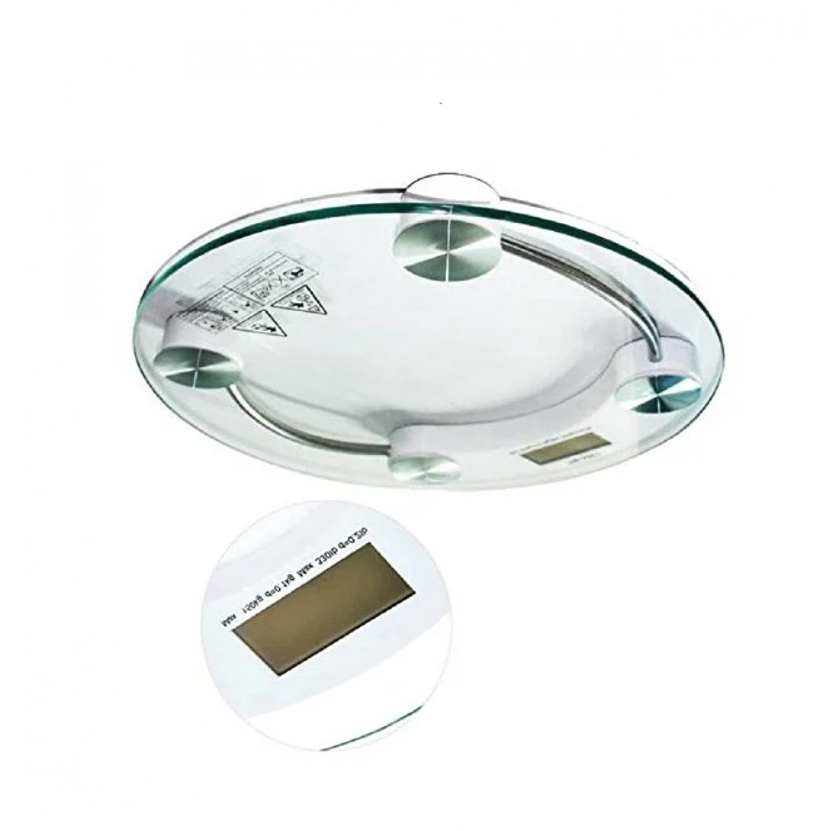 Γυάλινη Ψηφιακή Ζυγαριά Bluetooth Μπάνιου έως 180kg Aerbes AB-C14