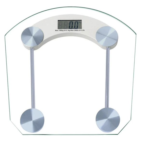 Γυάλινη Ψηφιακή Ζυγαριά Bluetooth Μπάνιου έως 180kg Aerbes AB-C15