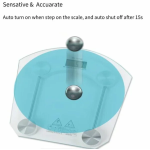 Γυάλινη Ψηφιακή Ζυγαριά Bluetooth Μπάνιου έως 180kg Aerbes AB-C15