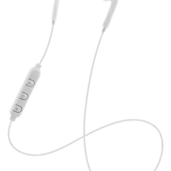 STREETZ Ακουστικά Ψείρες Semi-in-ear BT με Μικρόφωνο και Πλήκτρα Ελέγχου Λευκά HL-BT300