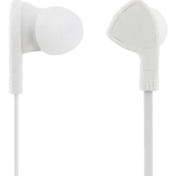 STREETZ Ακουστικά Ψείρες in-ear 3.5mm με Μικρόφωνο Λευκά HL-W103