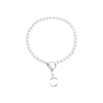 Αλυσίδα Περιλαίμιο για Σκύλους D0.4*L65cm XLarge Ασημί