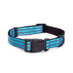 Ανακλαστικό Περιλαίμιο για Σκύλους W1.5*L25-40cm Small Μπλέ