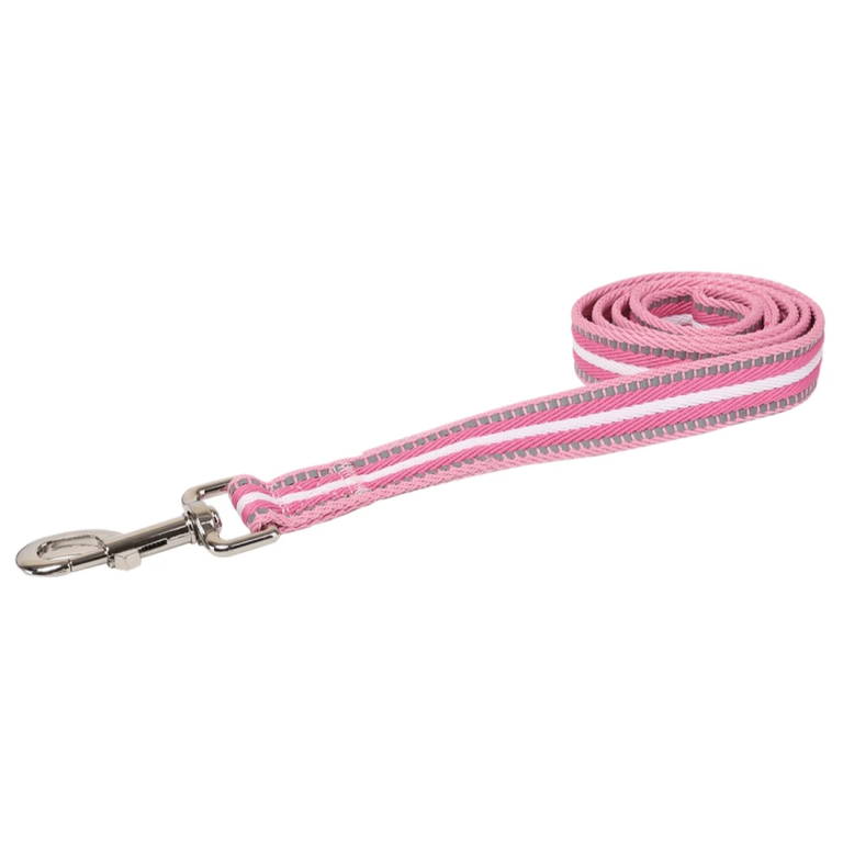 Ανακλαστικός Οδηγός για Σκύλους W1,5*L120cm Medium Ρόζ