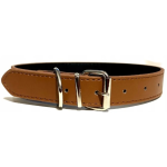 Δερμάτινο PU Περιλαίμιο για Σκύλους W1.5*L25-32cm Small Καφέ