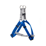 Δίχρωμο Σαμαράκι για Σκύλους W2.5*L50-70cm XLarge Μπλέ/Γκρί