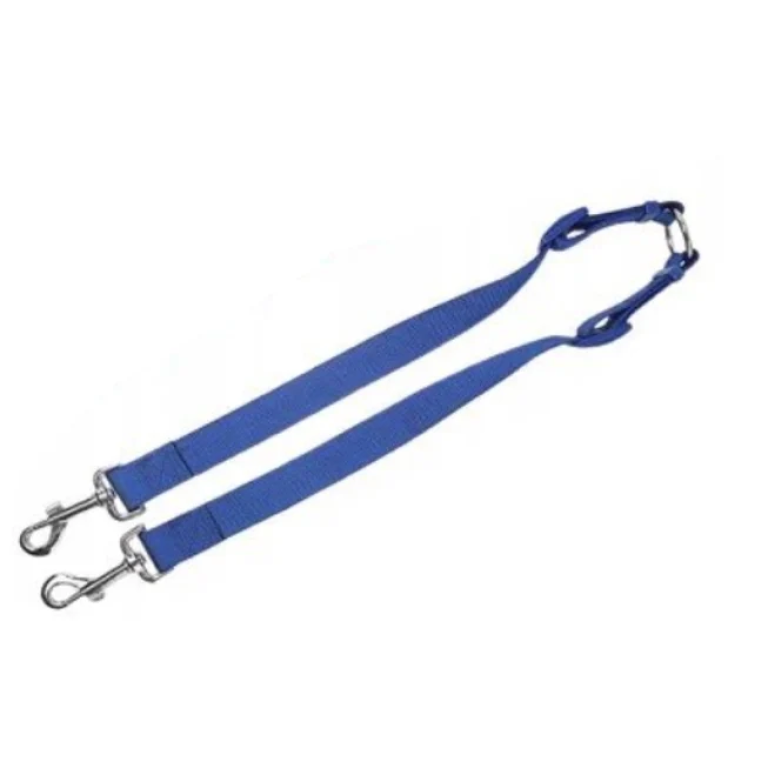 Διπλό Λουρί για Σκύλους W1.5*L26-39.5cm Small Μπλέ