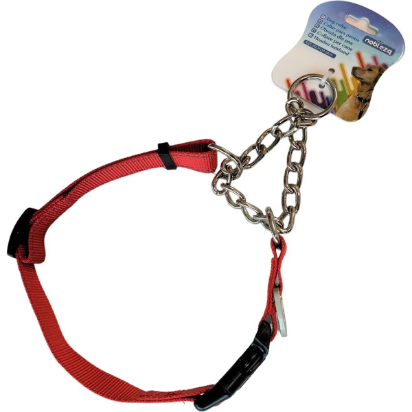 Κολάρο Εκπαίδευσης για Σκύλους W1.5*L30-45cm Small Κόκκινο