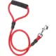 Λουρί Κοντό με Λαβή Αφρού για Σκύλους D1.4*L60cm XLarge Κόκκινο