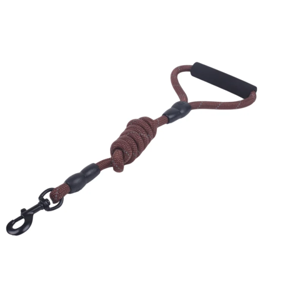 Λουρί Συνθετικό για Σκύλους D1.2*L120cm Large Καφέ