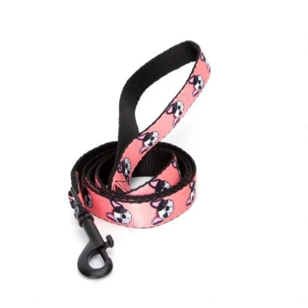 Οδηγός για Σκύλους με Σχέδιο Tropical W2*L120cm Medium Ρόζ