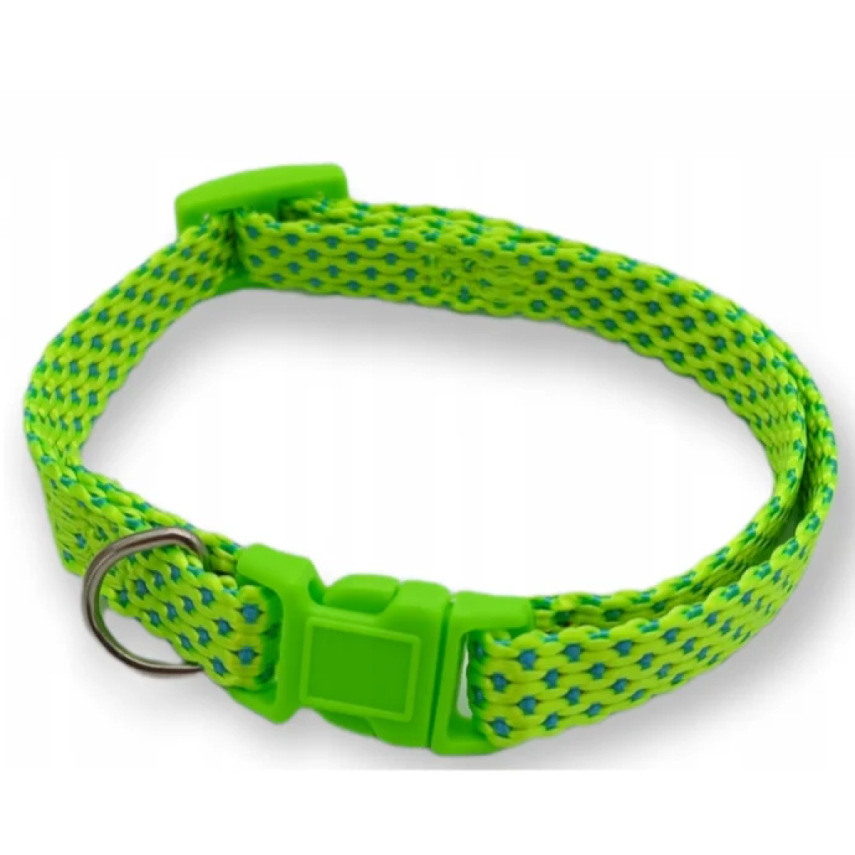 Περιλαίμιο για Σκύλους με Polka Dot Σχέδιο W2.0*L30-50cm Large Πράσινο