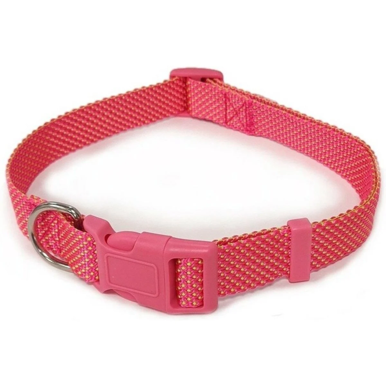 Περιλαίμιο για Σκύλους με Polka Dot Σχέδιο W2.0*L30-50cm Large Ρόζ