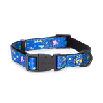 Περιλαίμιο για Σκύλους με Σχέδιο Tropical W1.5*L25-40cm Small Μπλέ