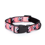 Περιλαίμιο για Σκύλους με Σχέδιο Tropical W1.5*L25-40cm Small Ρόζ