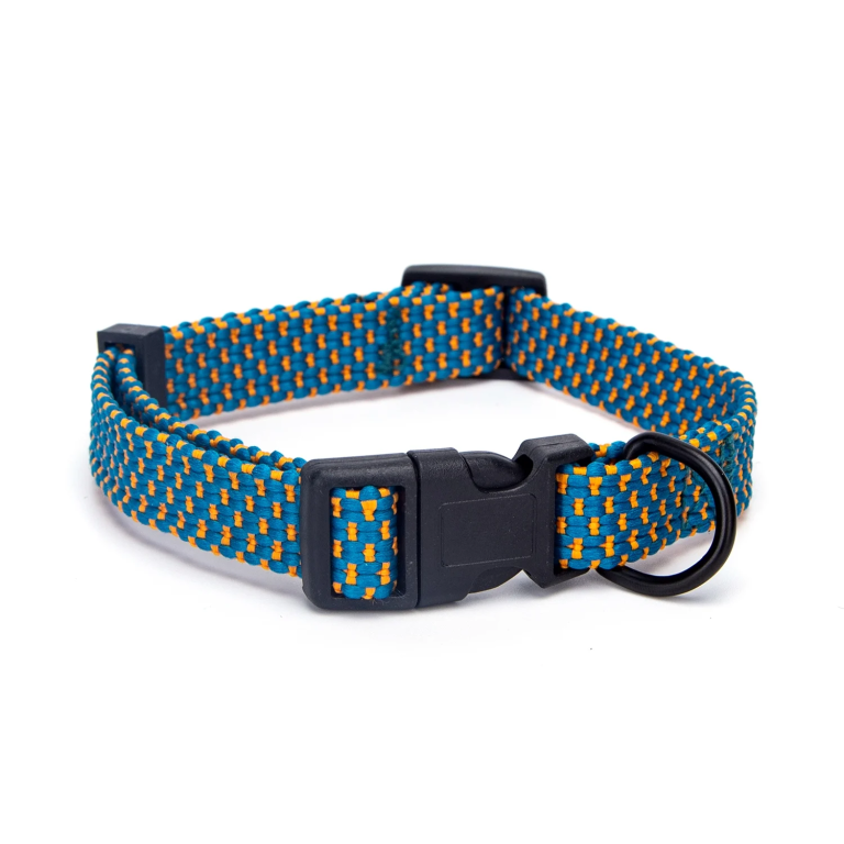 Περιλαίμιο για Σκύλους W1.5*L21-35cm Medium Πράσινο/Πορτοκαλί