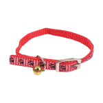 Περιλαίμιο με Καμπανάκι για Γάτες W1.0*L21-26cm Κόκκινο