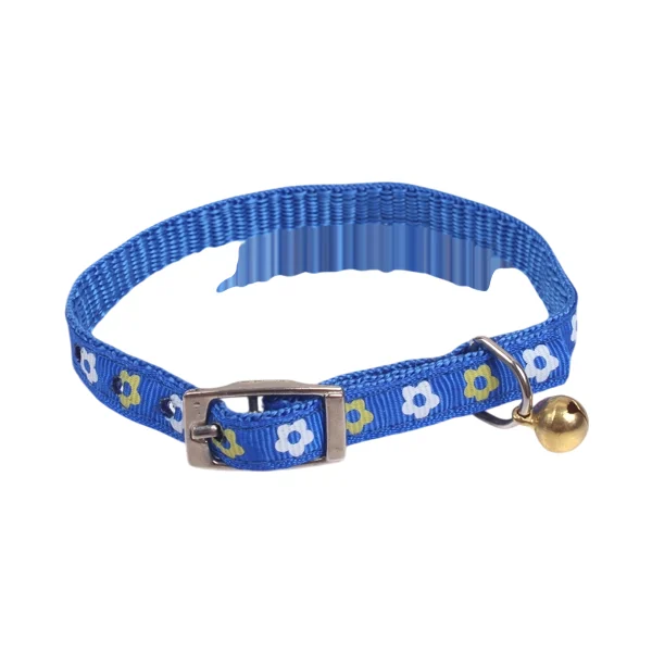 Περιλαίμιο με Καμπανάκι για Γάτες W1.0*L21-28cm Μπλέ