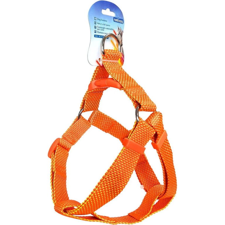 Σαμαράκι για Σκύλους με Polka Dot Σχέδιο W1.0*L25-40cm Small Πορτοκαλι