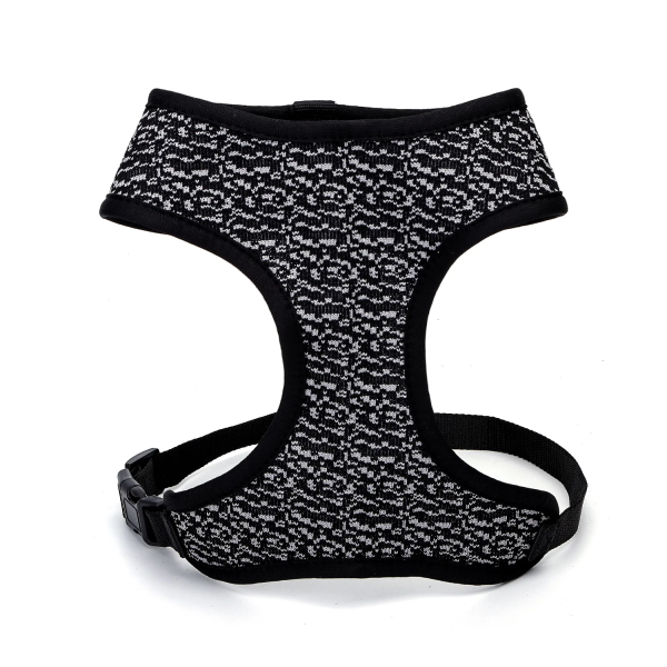 Σαμαράκι Γιλέκο για Σκύλους Neck 30*Chest 35-50cm Medium Μαύρο