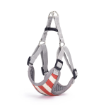 Σαμαράκι με Σχέδιο Stripes για Σκύλους Neck 43-50*Chest 45-60cm Small Κόκκινο