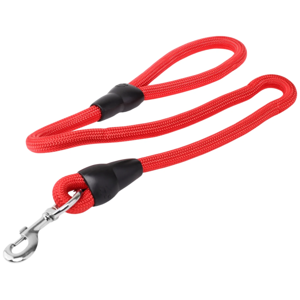 Λουρί Συνθετικό Fluo για Σκύλους D1.8*L120cm Medium Κόκκινο