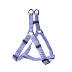 Τριγωνικό Σαμαράκι για Σκύλους W2.5*L50-70cm XLarge Γαλάζιο/Μώβ