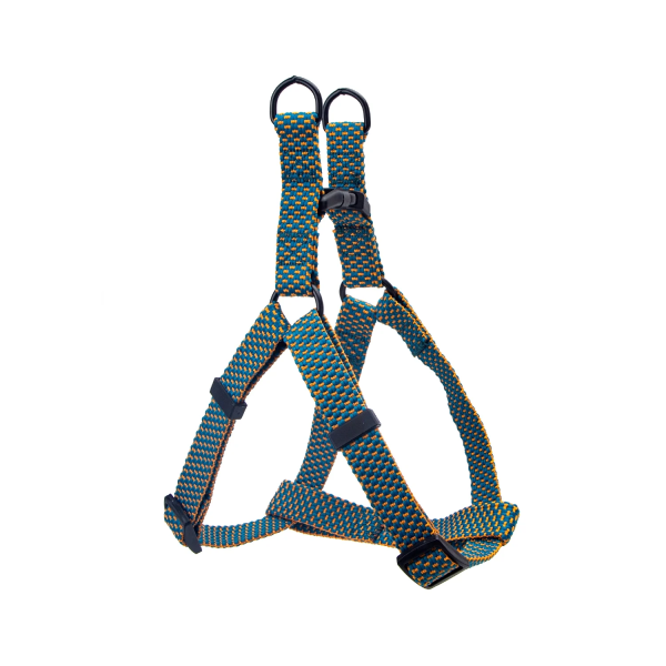 Τριγωνικό Σαμαράκι για Σκύλους W2.5*L50-70cm XLarge Πράσινο/Πορτοκαλί