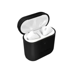 IDEAL OF SWEDEN Θήκη Atelier για Apple AirPods Gen 1 & 2 Como Black IDAAPC-COM-01