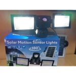 Ηλιακός Διπλός Προβολέας 200W με τηλεχειριστήριο, αισθητήρα κίνησης & ηλιακό πάνελ περιστροφής 180 μοιρών XG-T50
