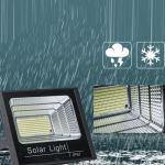 Ηλιακός Προβολέας LED με Τηλεχειριστήριο 100W AB-T03 Aerbes