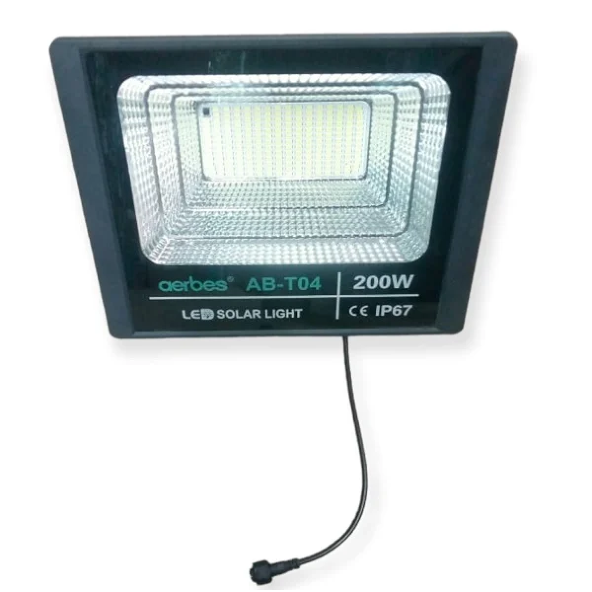 Ηλιακός Προβολέας LED με Τηλεχειριστήριο 200W AB-T04 Aerbes