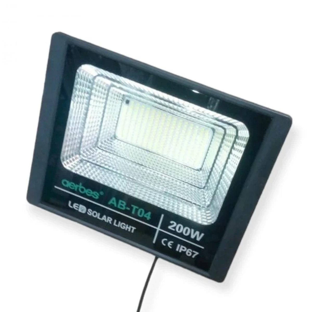 Ηλιακός Προβολέας LED με Τηλεχειριστήριο 200W AB-T04 Aerbes