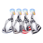 Σαμαράκι με Σχέδιο Stripes για Σκύλους Neck 43-50*Chest 45-60cm Small Μπλέ