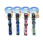 Περιλαίμιο για Σκύλους με Σχέδιο Tropical W1.5*L25-40cm Small Μπλέ