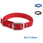 Περιλαίμιο Αφρού για Σκύλους W1.0*L20-30cm XS Κόκκινο