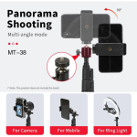 Jmary MT-38 Selfie Stick Τρίποδο Κινητού Μαύρο