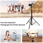 Jmary MT-38 Selfie Stick Τρίποδο Κινητού Μαύρο